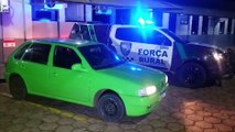 Gol verde é recuperado em Rio do Salto; um homem foi detido pela GM