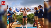 Profesor pasa 100 días bajo el agua y rompe Record Guiness