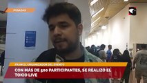 Con más de 500 participantes, se realizó el Tokio Live