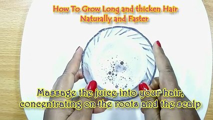 Video herunterladen: How To Grow Long and thicken Hair Naturally and Faster 100% Work (Hair Growth Treatment)