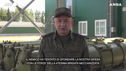 Mosca: "Respinta offensiva ucraina a Zaporizhzhia"