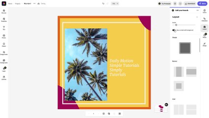 Adobe Express Course Section 22 Layout Options