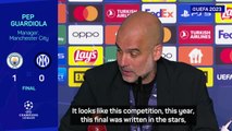 Champions League final victory was 'written in the stars' - Guardiola