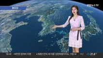 [날씨] 휴일 하늘 흐리고 곳곳 소나기…30도 안팎 낮 더위