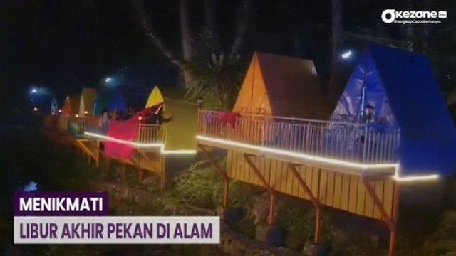 Asyiknya Bermalam di Tepi Sungai Curug Cipamingkis
