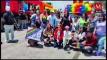 Realizan novena marcha del Orgullo LGBTTTIQ+ en Tecamac, Estado de México