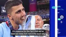 Rodri believes City were due Champions League success