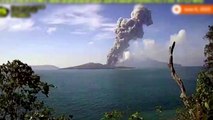 인도네시아 아낙 크라카타우 화산 폭발...화산재 3km 치솟아 / YTN