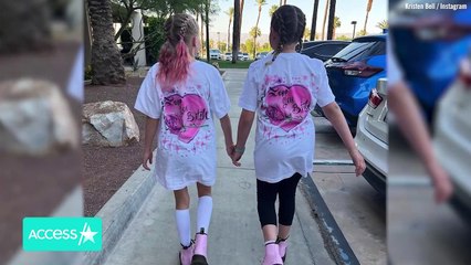 Kristen Bell Makes Daughters' Dream Come True Meeting Lizzo