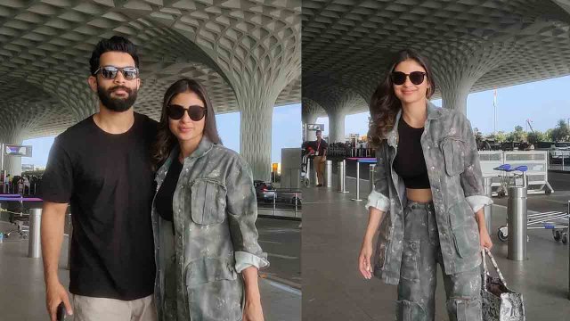 Mouni Roy Hubby Suraj Nambiar के साथ निकलीं Vacation पर, Airport के गलत Gate पर पहुंचीं |FilmiBeat