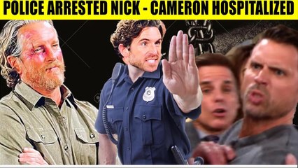 CBS Y&R Spoilers Nick was trapped by Cameron - arrested by the police for assaul