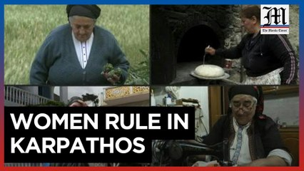 Women rule on the Greek island of Karpathos