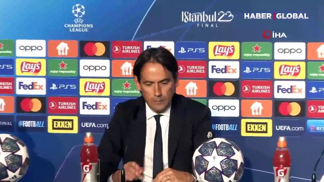 Inter Teknik Direktörü Simone Inzaghi: Kaybetmeyi hak etmedik