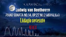Ludwig van Beethoven - Piano Sonata No.14, Op.27 No.2 Moonlight-REMIX 1