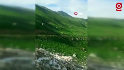 3500 rakımda belediye işçilerinin zorlu mesaisi