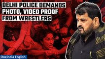 Wrestlers Protest: Police asks wrestlers for photo, video proof against Brij Bhushan | Oneindia News