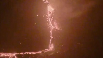Watch: Lava surges from Hawaii’s Kilauea volcano after three-month pause
