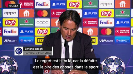 Simone Inzaghi : “Nous ne méritions clairement pas de perdre”
