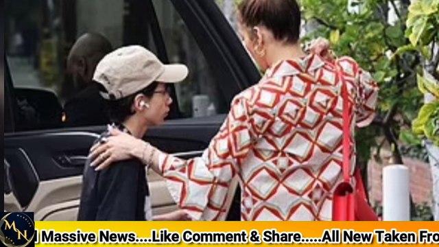 Jennifer Lopez Puts On A Stylish Display For Lunch With Her Twins Max And Emme