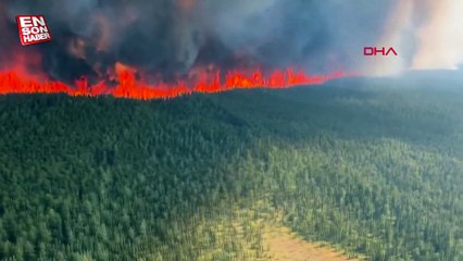 Kanada'da orman yangını, Edson kasabasına yaklaşıyor