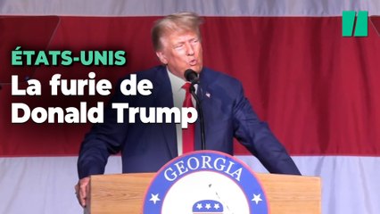 Télécharger la video: Donald Trump, inculpé, s’en prend à la justice américaine dans des discours apocalyptiques