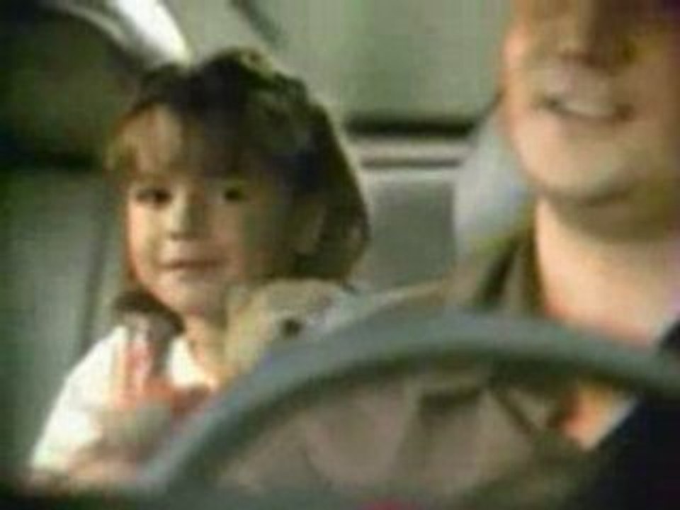 Sécurité routière pub ceinture