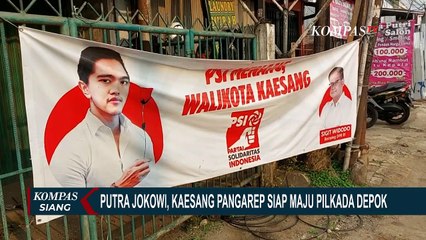 Dapat Dukungan Keluarga, Kaesang Siap Maju Jadi Wali Kota Depok