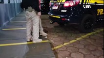 Trio que trazia droga a Cascavel é detido pela PRF com 2,5 kg de maconha no carro, na BR-277