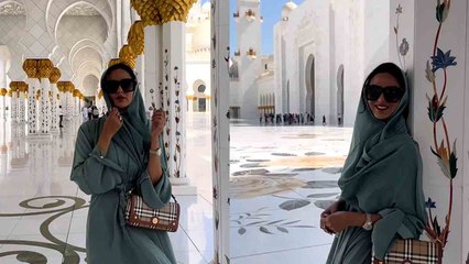 Jasmin Bhasin बुर्का पहनकर पहुंची Masjid, हुईं Troll, Mosque Video देख गुस्से में Netizens बोले...!