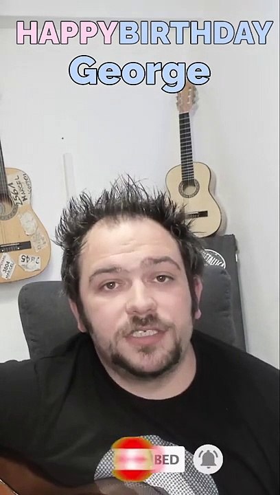 Happy Birthday, George! Geburtstagsgrüße an George