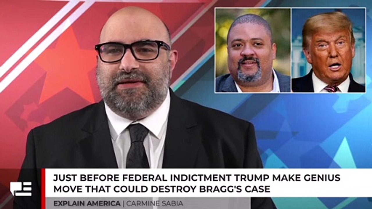 Just Before Federal Indictment Trump Makes Genius Move That Could Destroy Bragg's Case