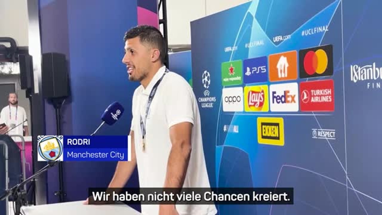 Rodri: "Sind wegen kleiner Details Champions"