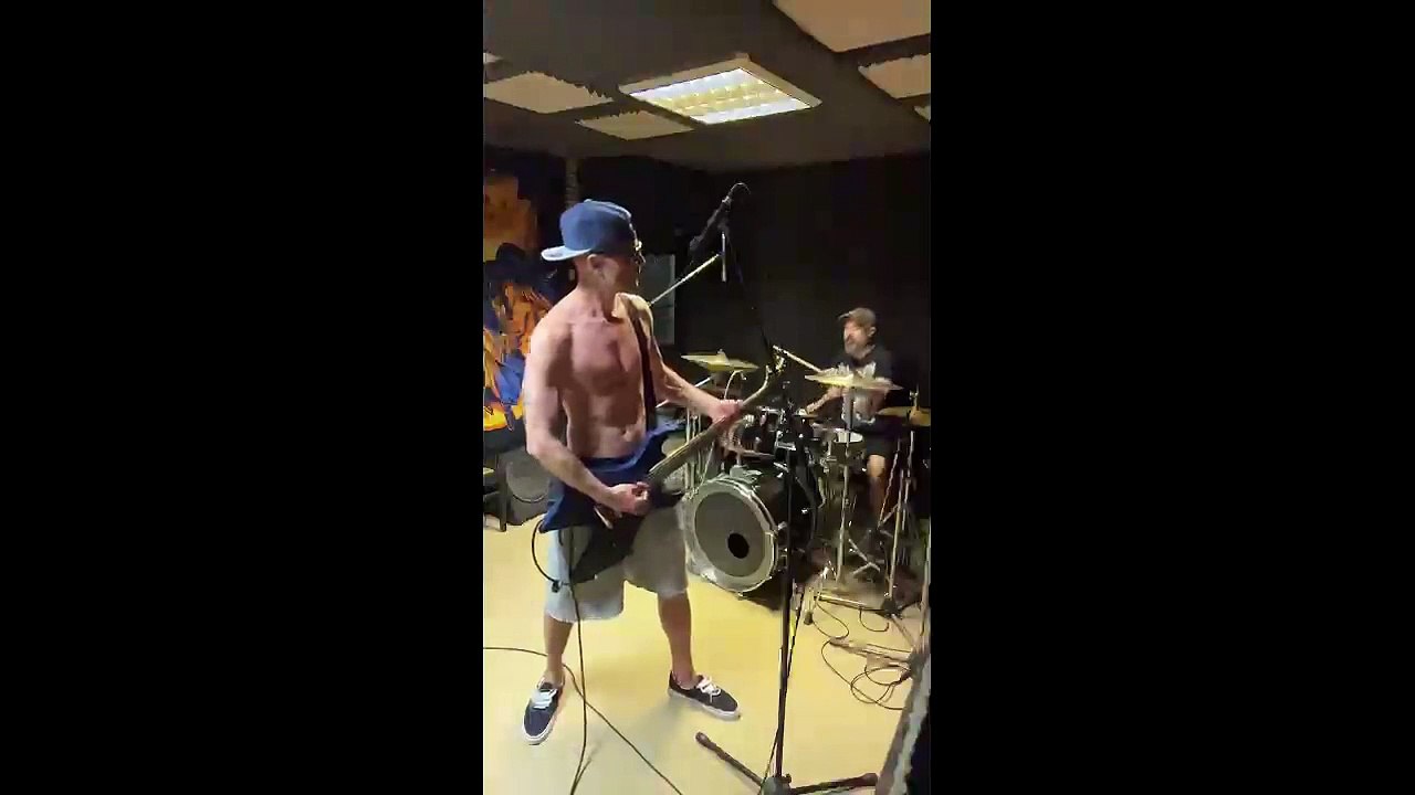 rehearsing
