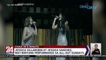 Jessica Villarubin at Jessica Sanchez, may biritang performance sa All-Out Sundays | 24 Oras Weekend