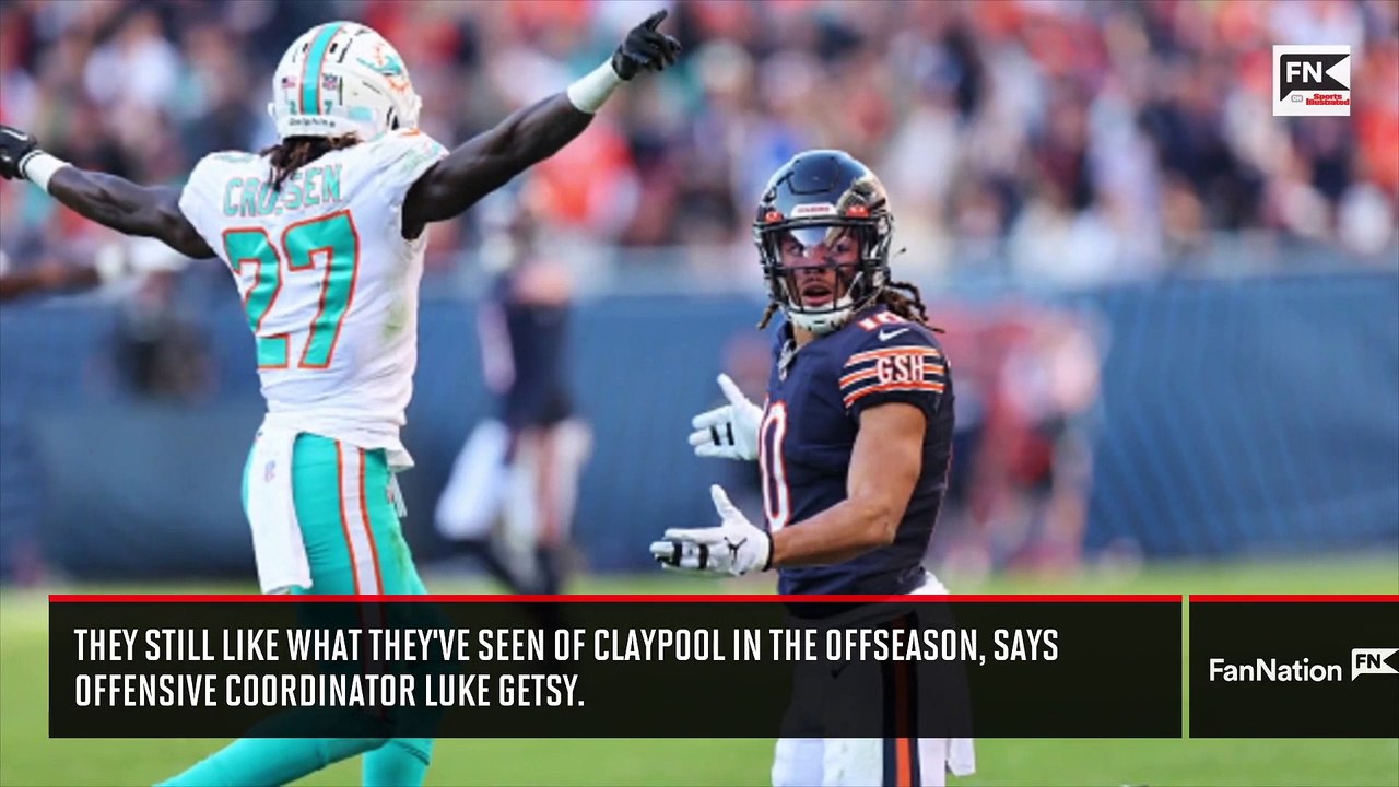 Bears Starting Receivers Short on Reps with Justin Fields video