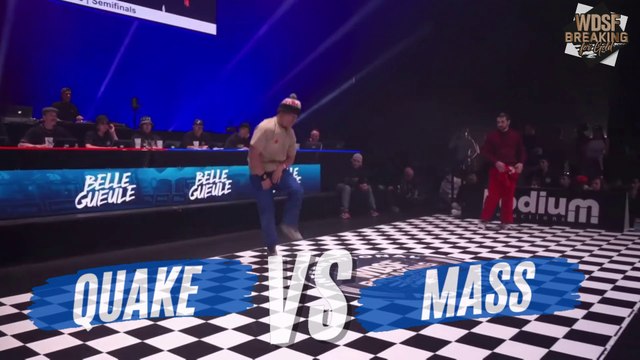 BBOY QUAKE VS BBOY MASS | SEMIFINAL | WDSF BREAKING FOR GOLD MONTREAL 2023