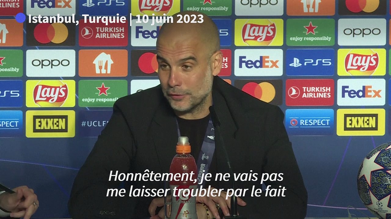 Ligue des champions: "C'était écrit dans les étoiles", se réjouit Guardiola