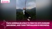 Pacu Adrenalin lewat Flying Fox Situ Gunung Sakabumi, Jadi yang Terpanjang di Indonesia