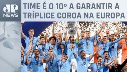 Manchester City é campeão pela primeira vez na Champions League