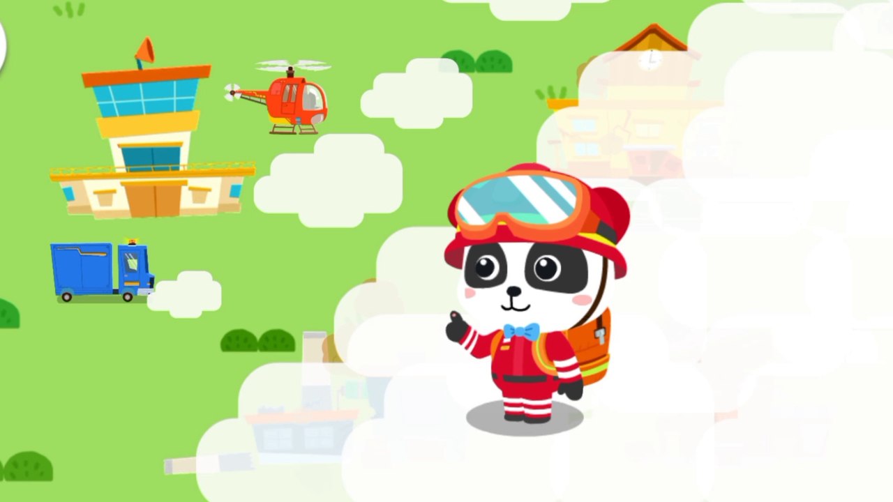 Earthquake Rescue Team - How To Use Rescue Equipment To Help Victims - Babybus Game