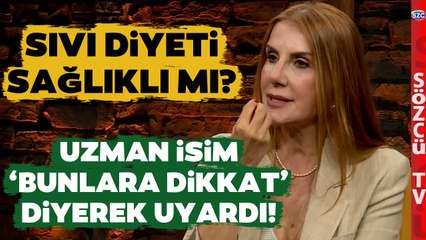 Sıvı Diyeti Faydalı mı? Su Orucu ile Sağlıklı Kilo Vermek Mümkün mü?