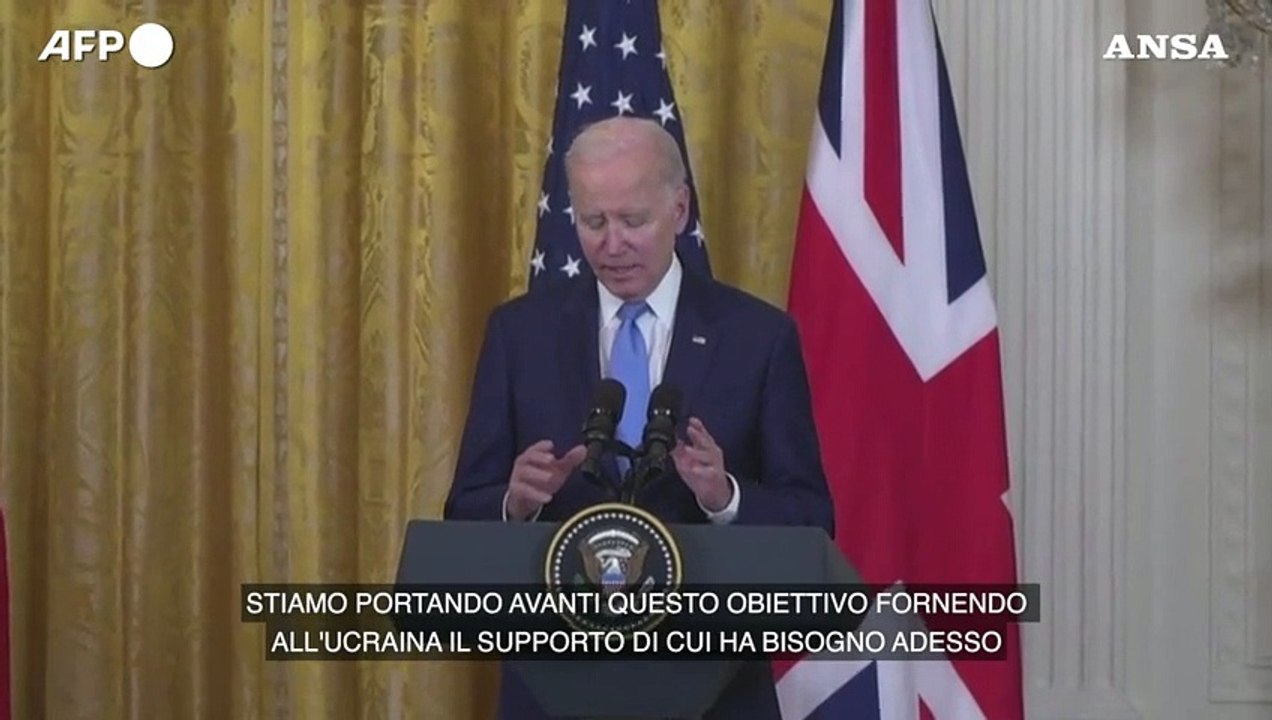 Biden: "Avremo fondi e sostegno all'Ucraina"