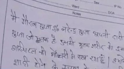 इंसानियत शर्मशार: शादी में न पड़े खलल, पोते ने मोर्चरी में रखवा दी दादी की लाश