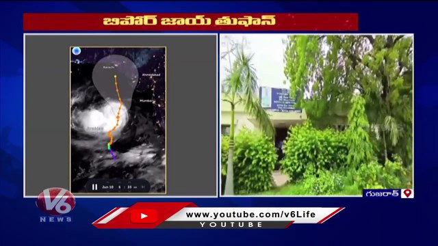 Biparjoy May Turns To Extreme Severe Cyclonic Storm_ Gujarat's Saurashtra, Kutch Coast On Alert _V6