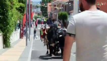 Tercer encierro de las fiestas de La Flecha