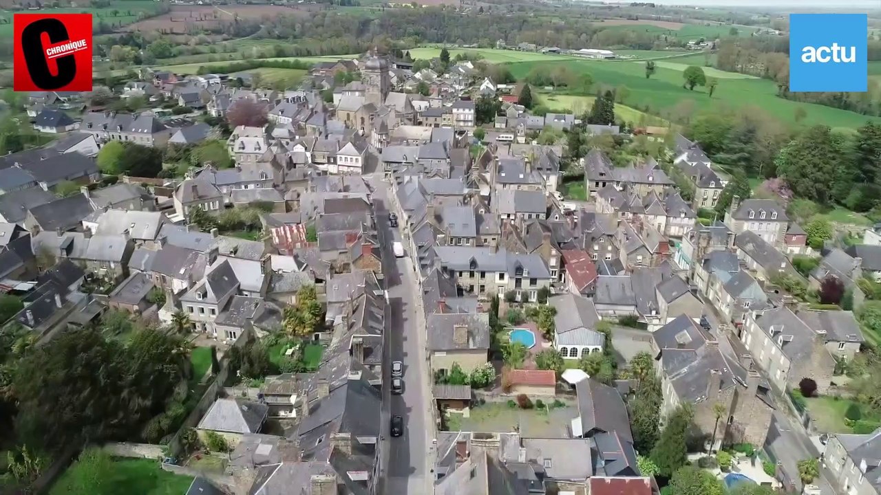 Antrain (Val-Couesnon) vue de drone - Vidéo Dailymotion
