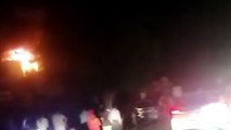 Chitrakoot News Video: शॉर्ट सर्किट से चित्रकूट के इस बैंक में लगी आग,पहुंची फायर ब्रिगेड की गाड़ी
