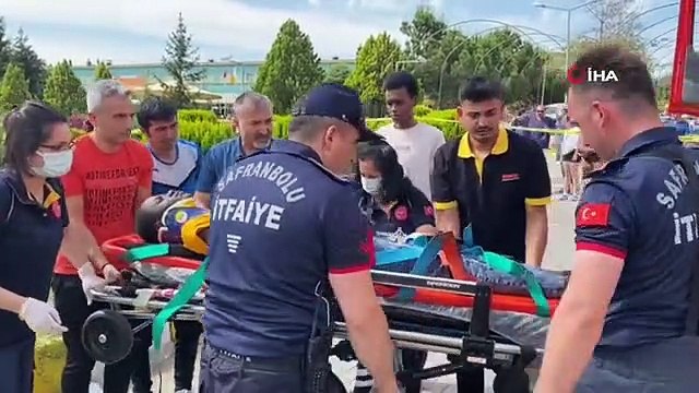 Karabük'te hafriyat kamyonu ile otomobil çarpıştı: 1 ölü, 4 yaralı