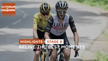 Highlights - Stage 8 - #Dauphiné 2023