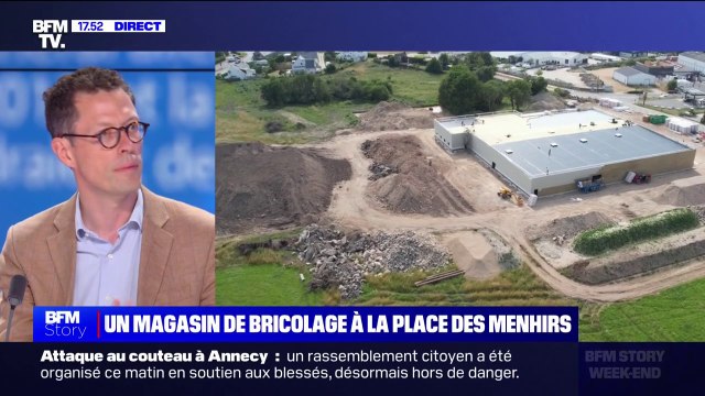 Menhirs détruits à Carnac: Le site en question était sur la liste des sites proposés au classement du patrimoine mondial de l'Unesco, affirme Julien Lacase (Sites et monuments)